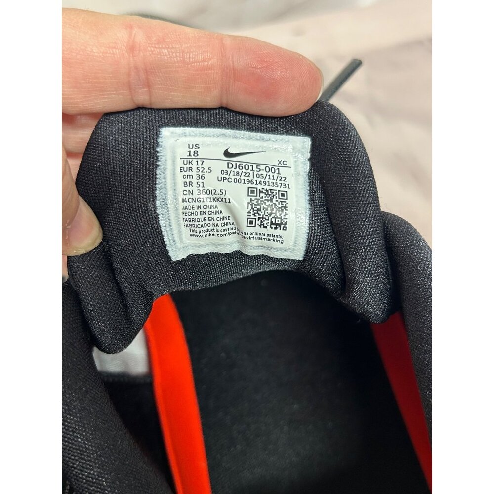 Nike Air Zoom GT Cut 2 Envision Bred Mens Basketball Shoes Size 18 Black White - Picture 5 of 12